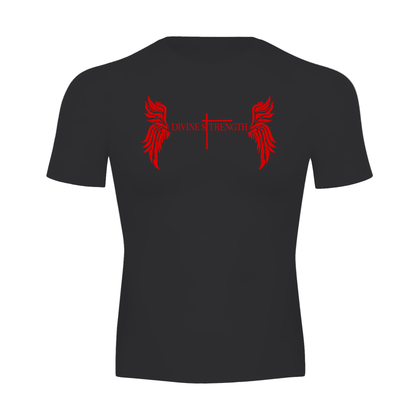 Compression Shirt Red Logo