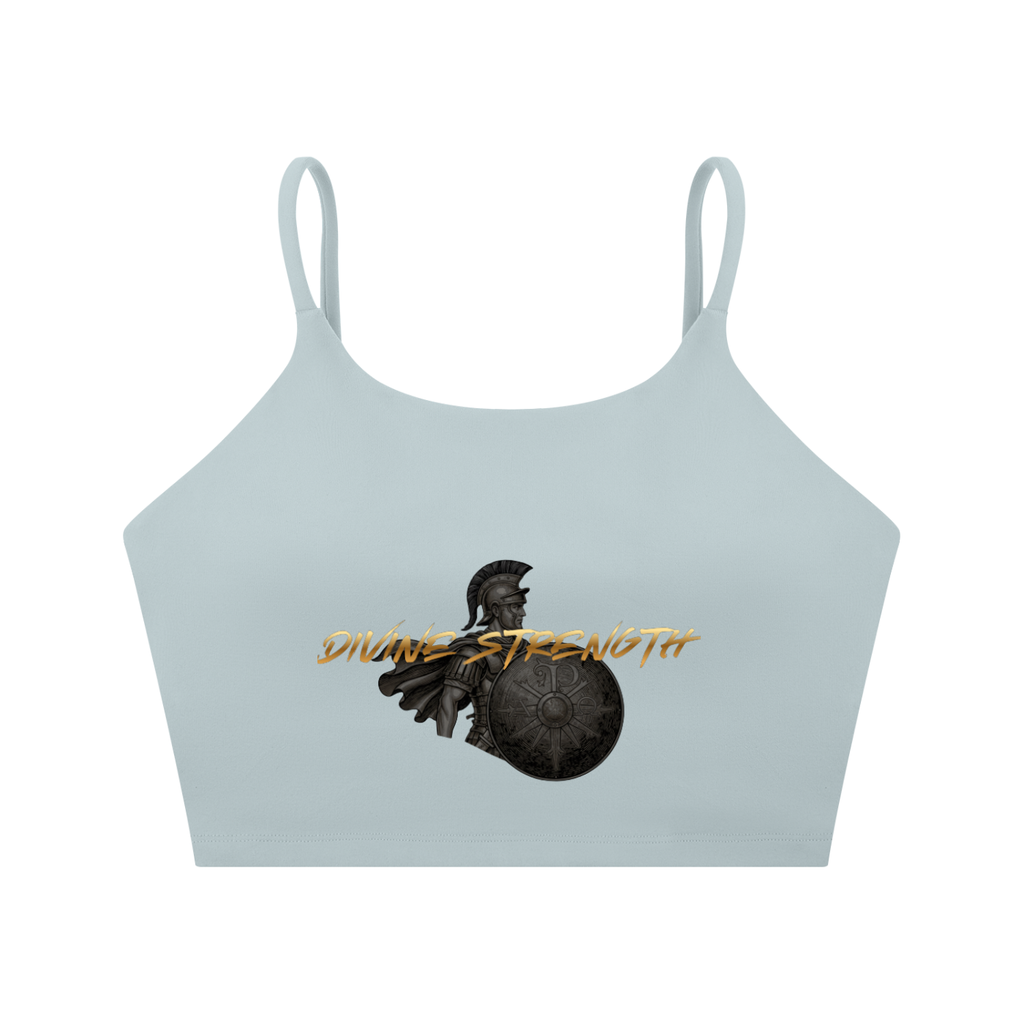 Battle Ready Spaghetti Strap Yoga Sports Bra