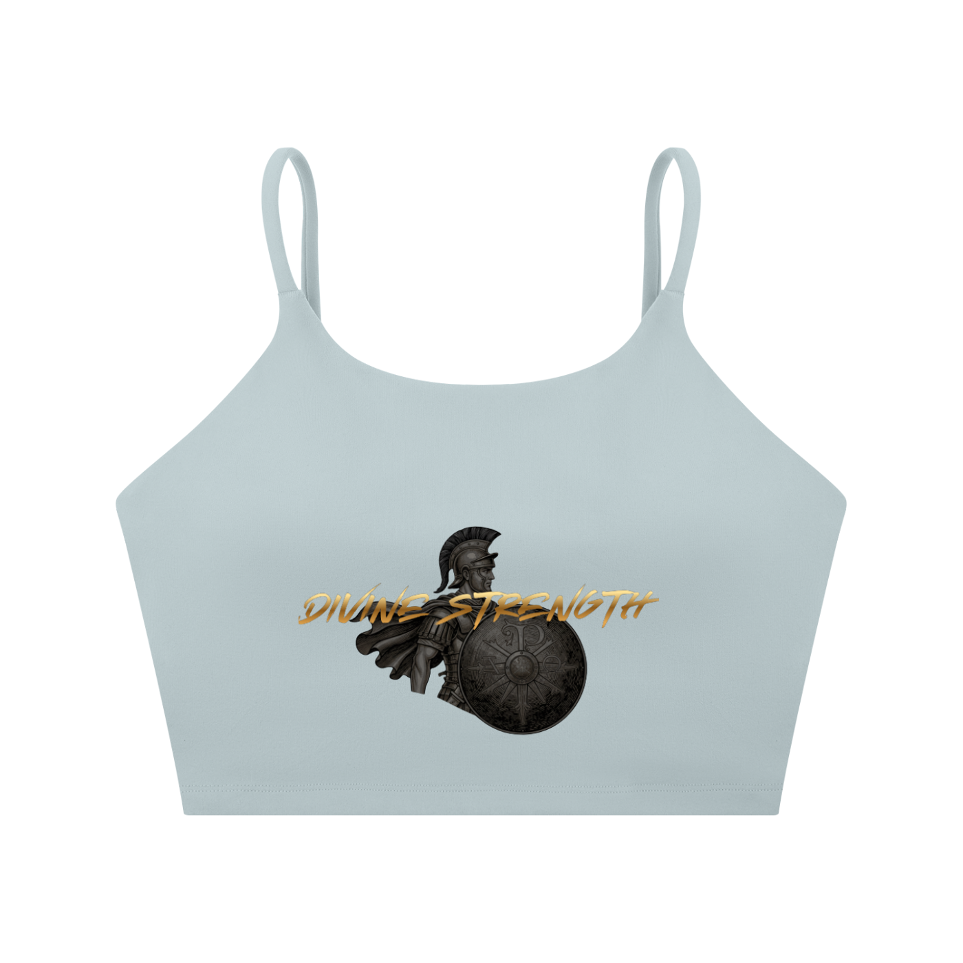 Battle Ready Spaghetti Strap Yoga Sports Bra