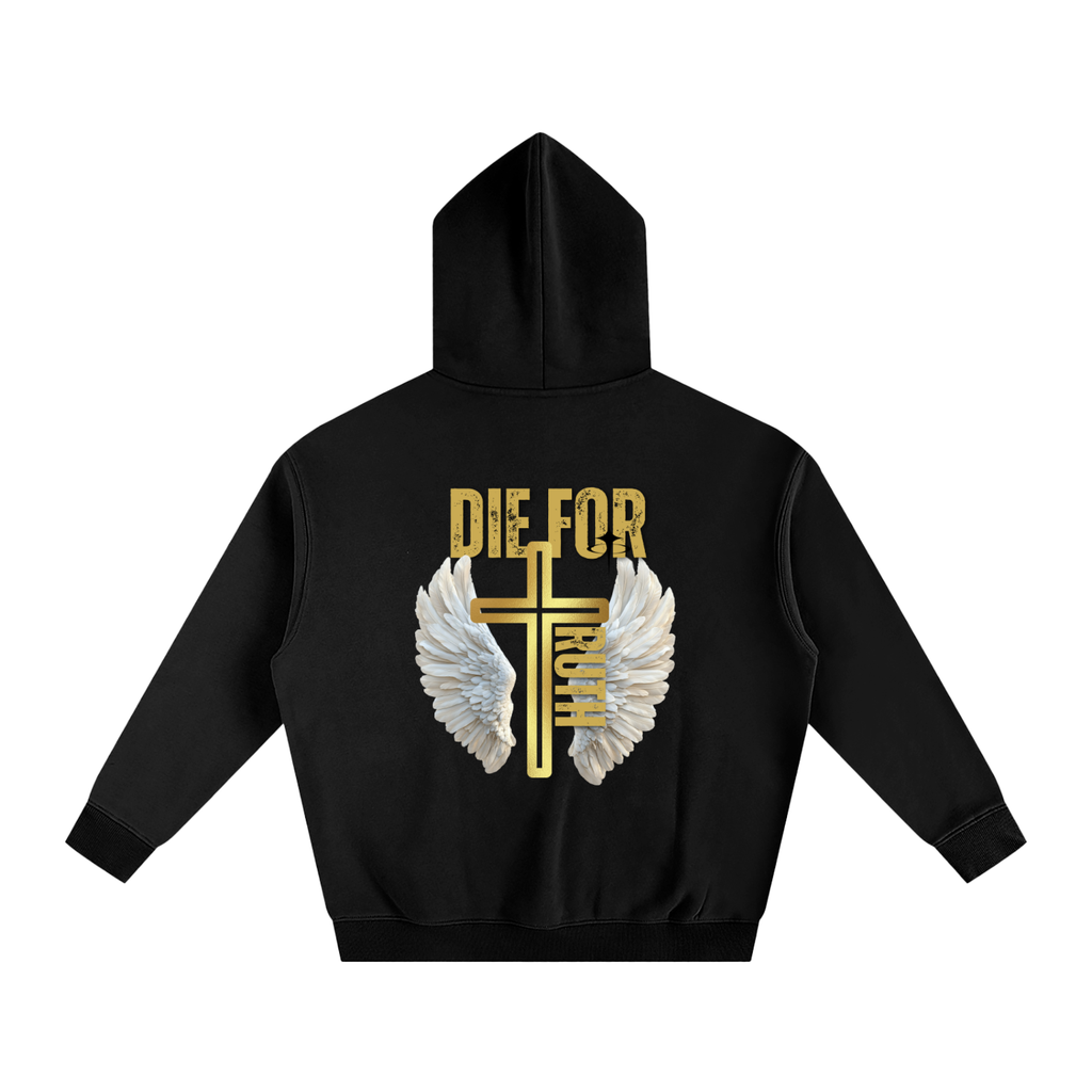 Die For Truth Oversize Fleeced Hoodie