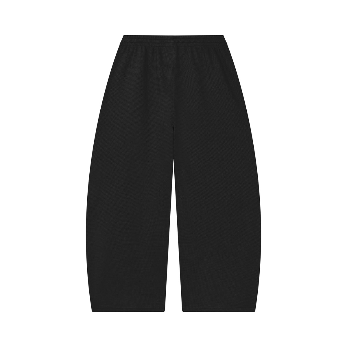Unisex byzantine cross logo Waffle Barrel Leg Pants