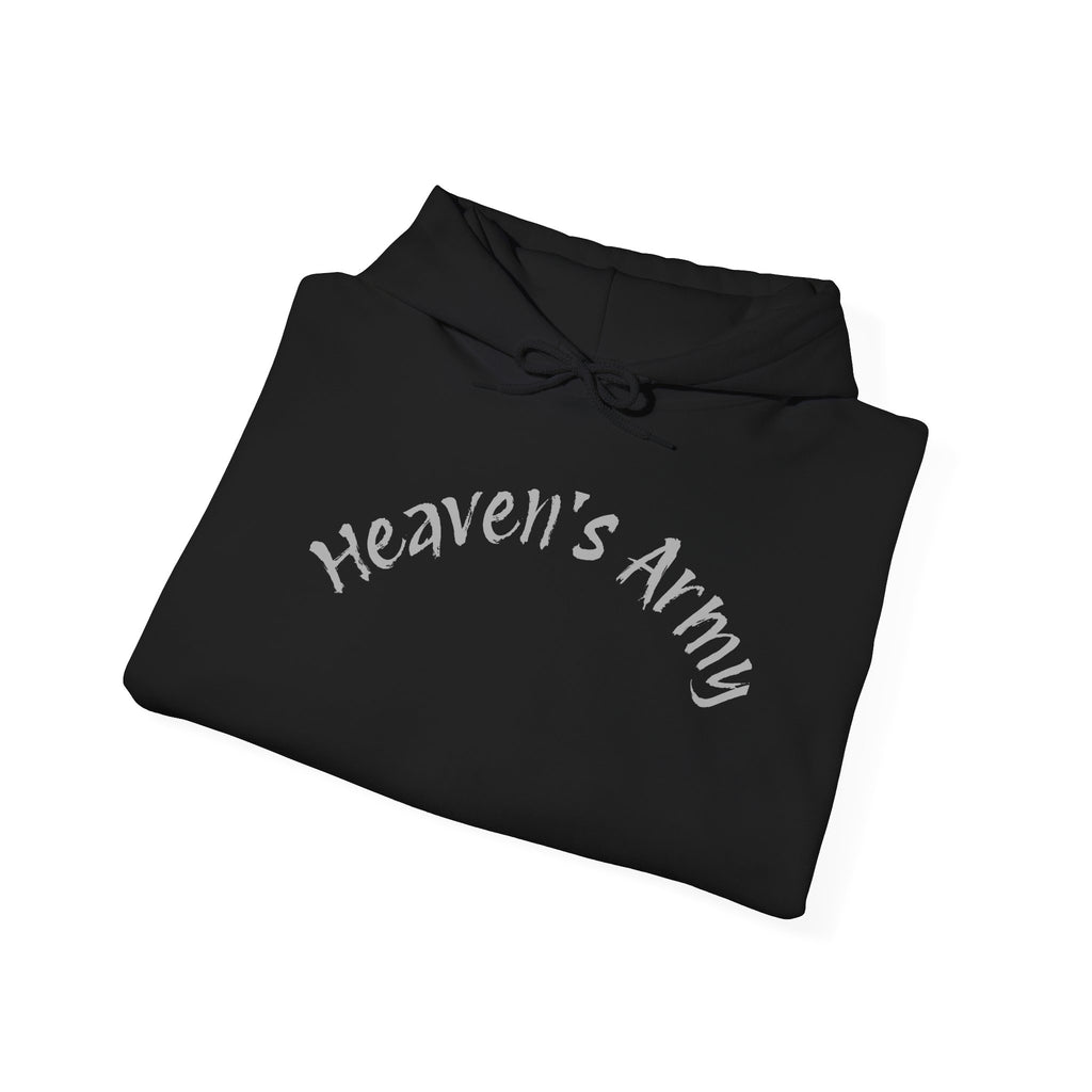Heavens Army Unisex Hoodie - Divine Strength Motivation Sweatshirt