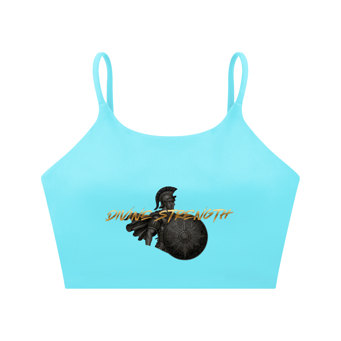 Battle Ready Spaghetti Strap Yoga Sports Bra