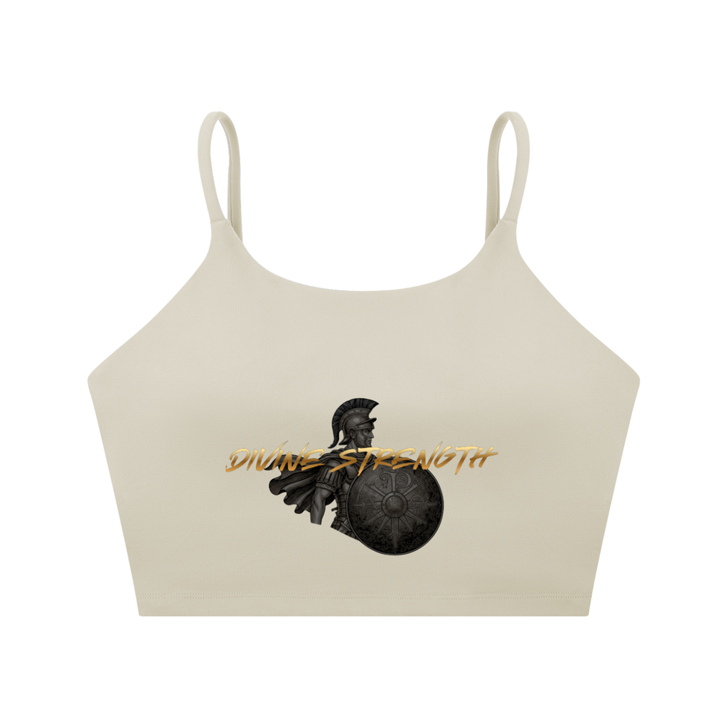 Battle Ready Spaghetti Strap Yoga Sports Bra