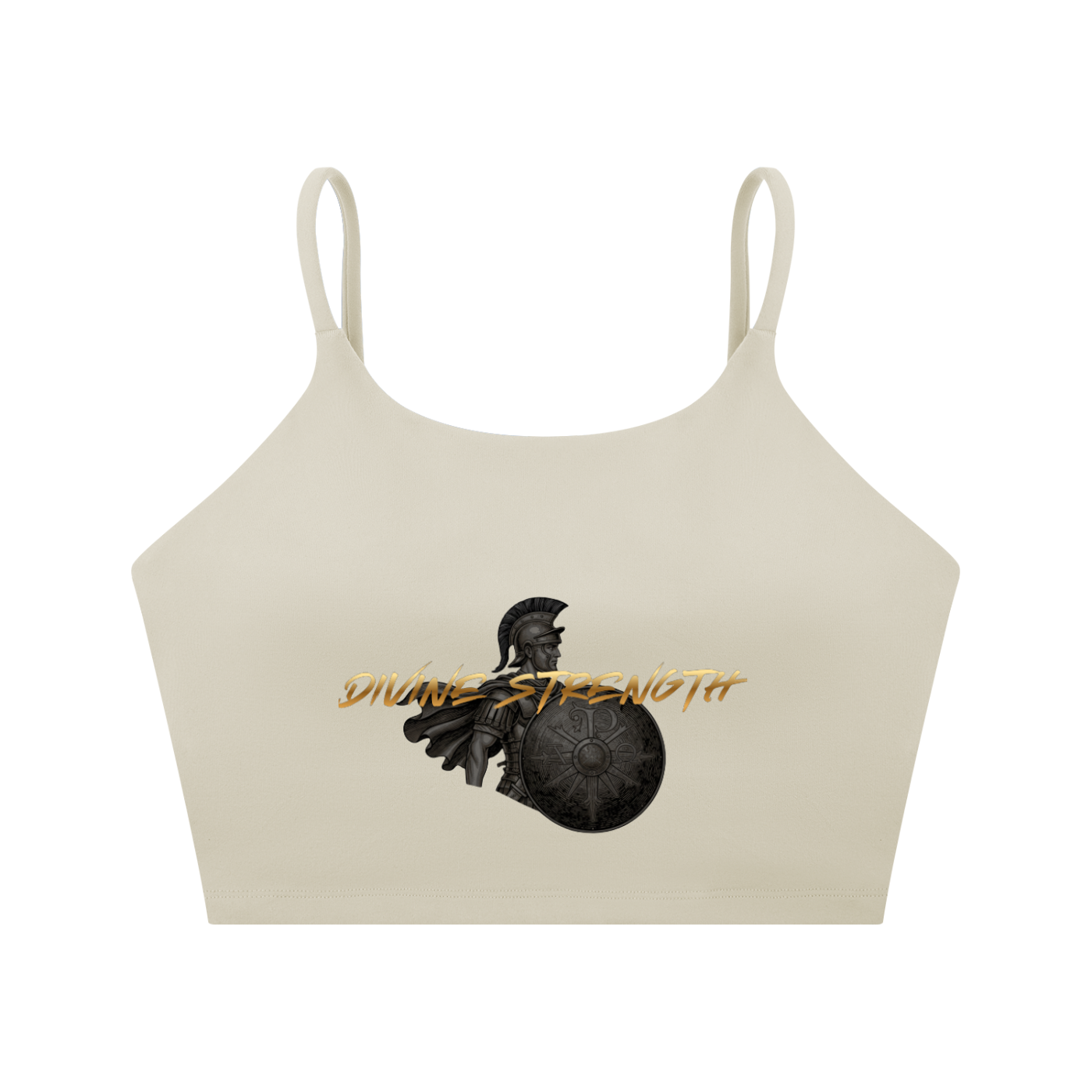 Battle Ready Spaghetti Strap Yoga Sports Bra