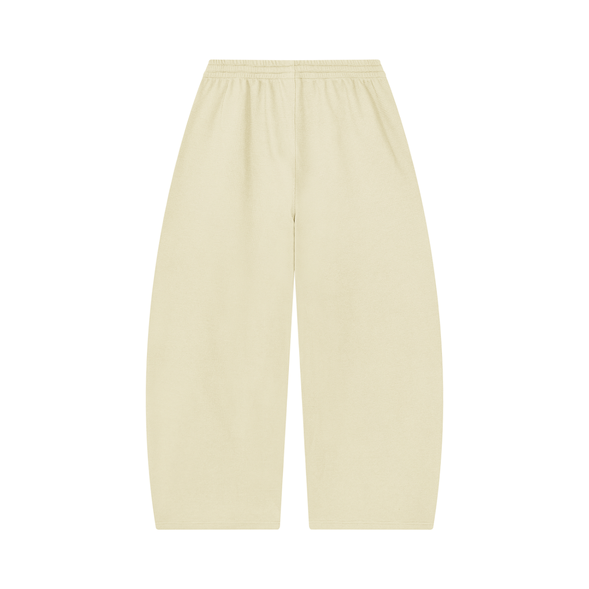 Unisex byzantine cross logo Waffle Barrel Leg Pants