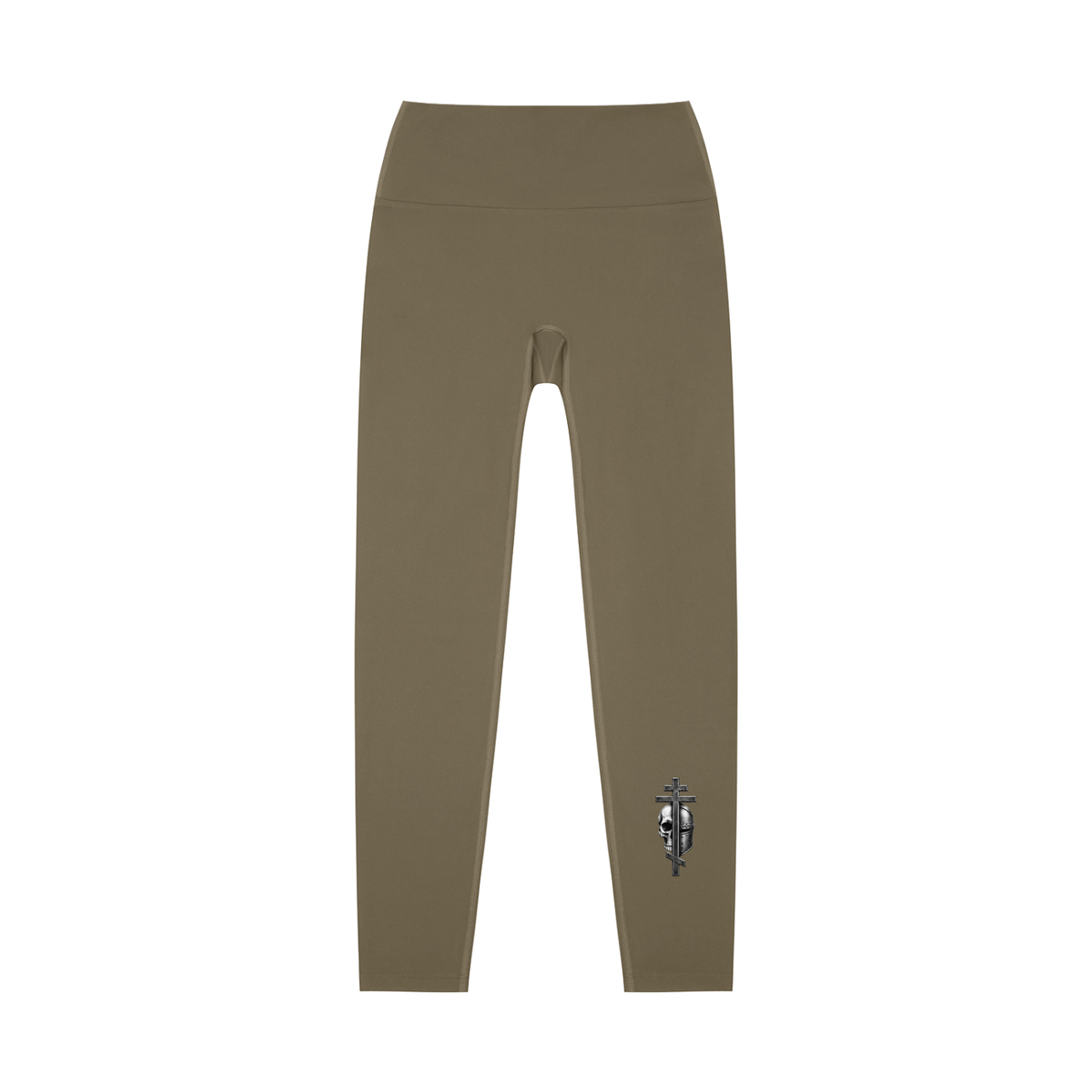High-Waisted Byzantine cross logo Yoga Leggings