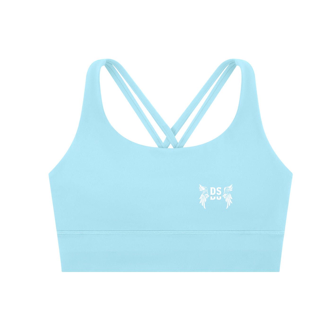 Emblem Strappy Criss-Cross Sports Bra