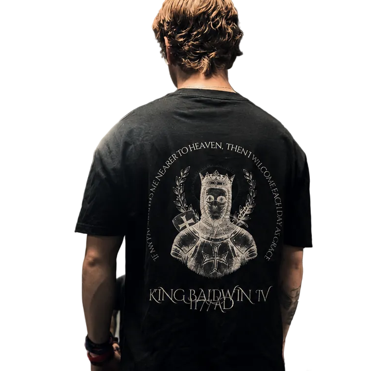 KING BALDWIN IV Drop Tee