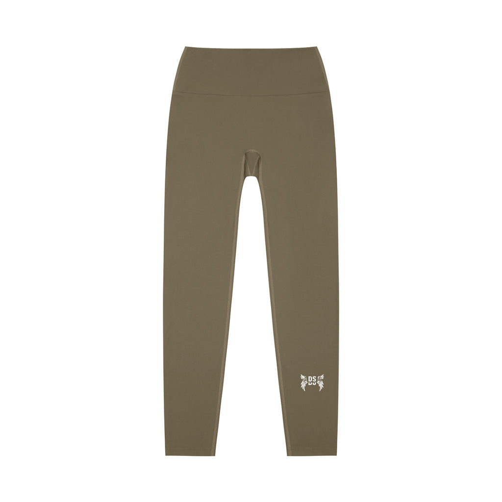 High-Waisted Emblem Yoga Leggings