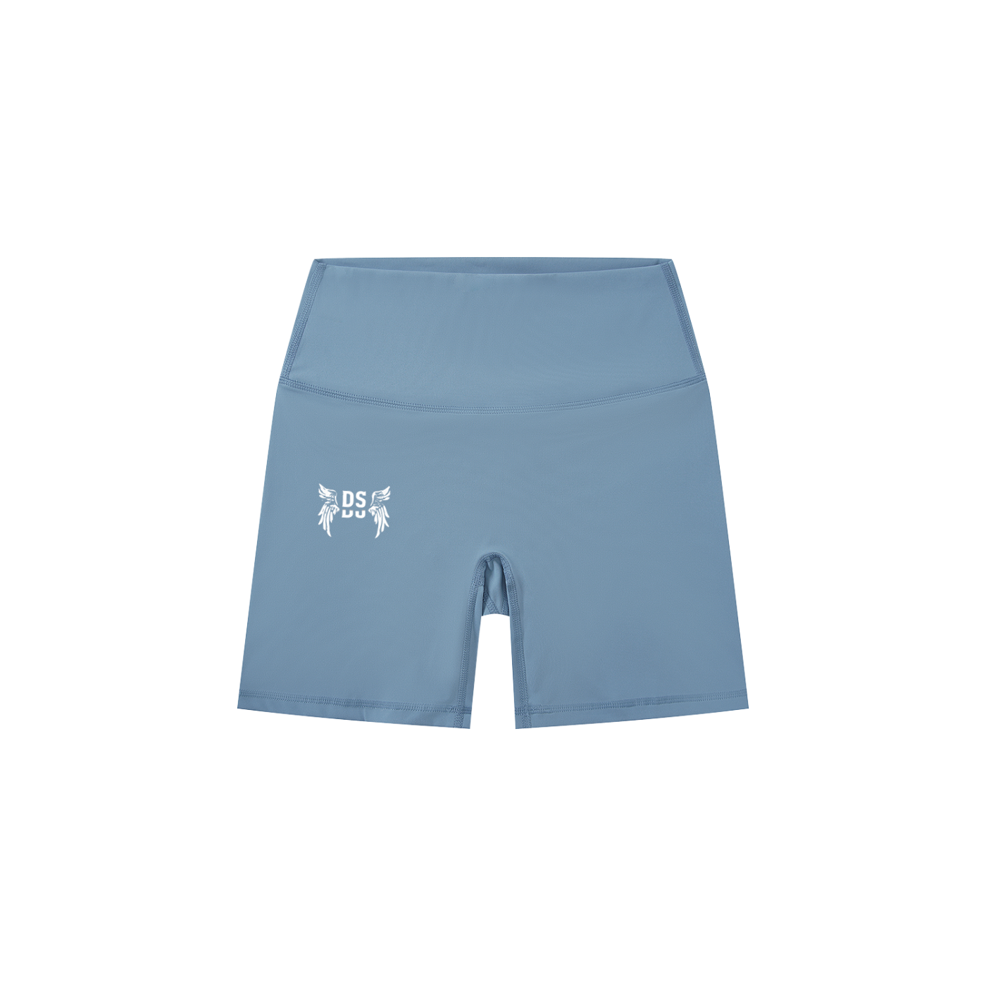 Women's Emblemed High-Waisted Biker Shorts