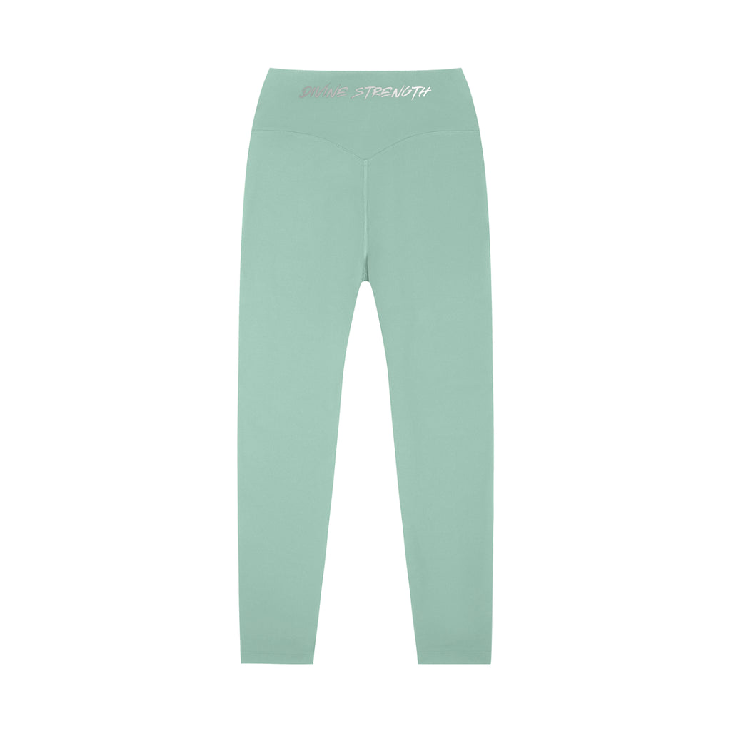 High-Waisted Emblem Yoga Leggings