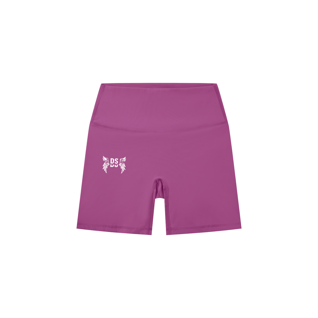 Women's Emblemed High-Waisted Biker Shorts