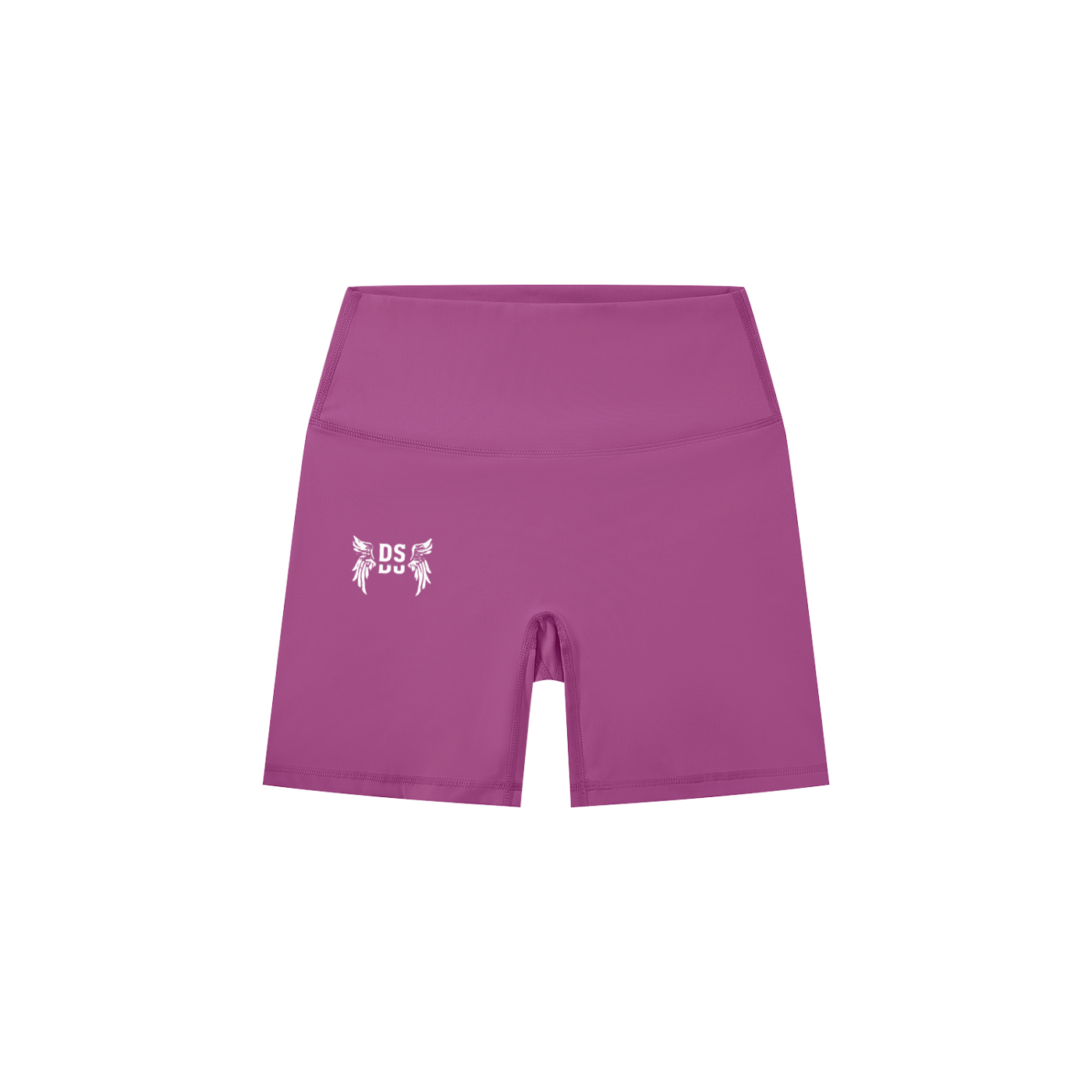 Women's Emblemed High-Waisted Biker Shorts