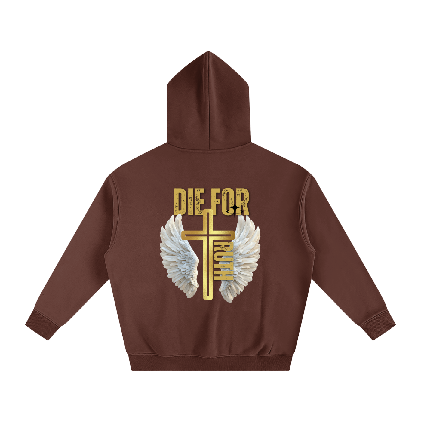 Die For Truth Oversize Fleeced Hoodie