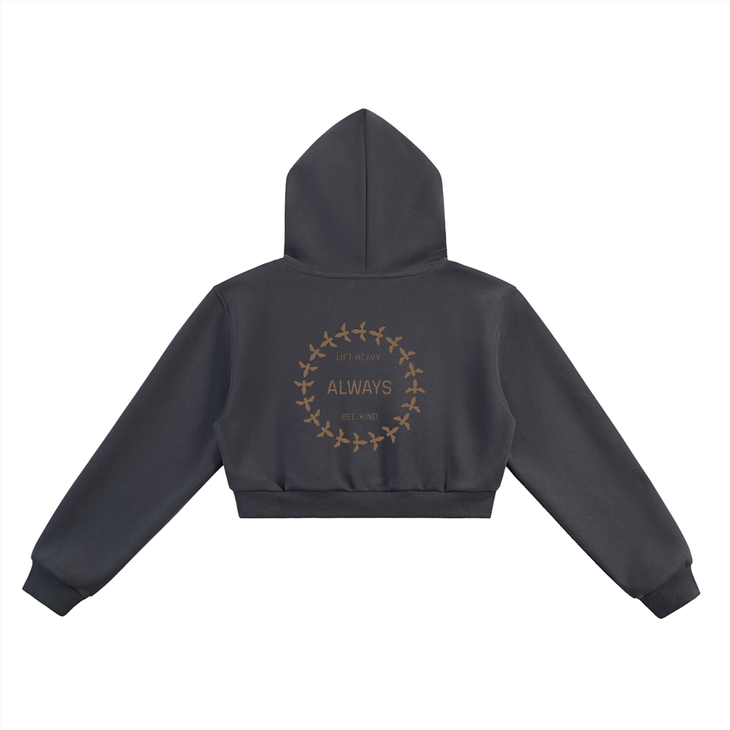 Women's Bee Kind Cropped Hoodie