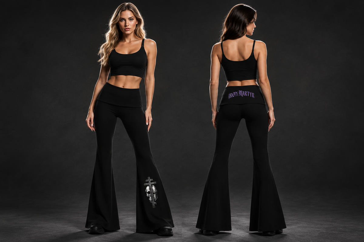 Byzantine Flared — Black Full Body