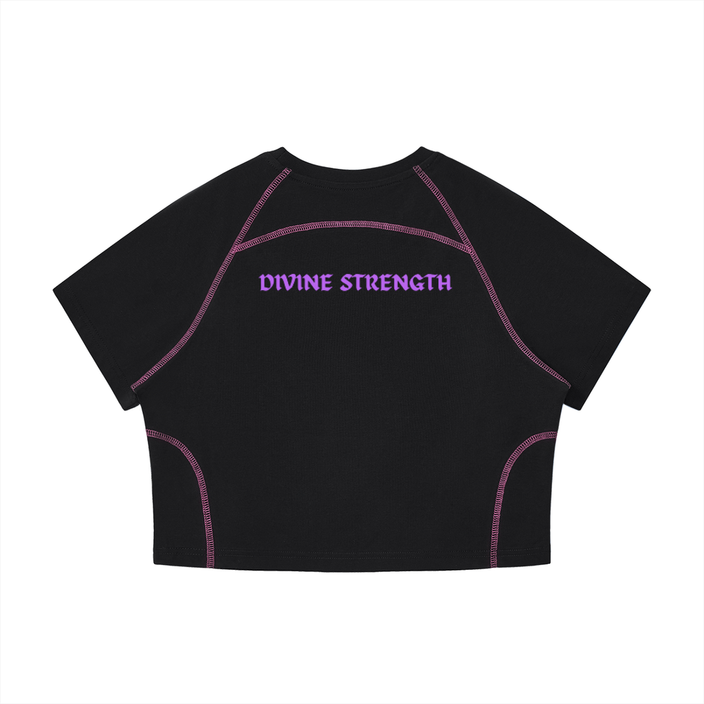 Women's Death to Self Raglan Crop