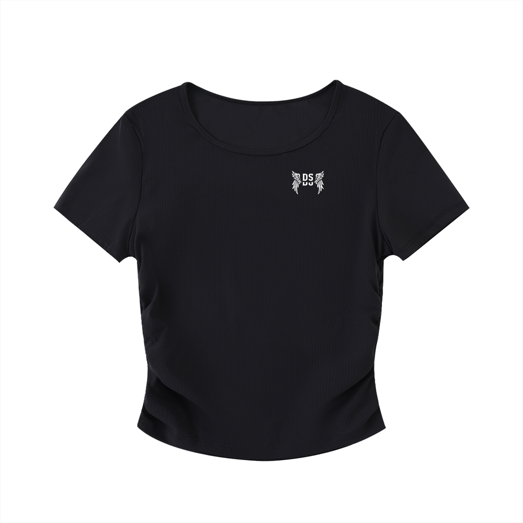 Women's Rose Bodycon Crop Top