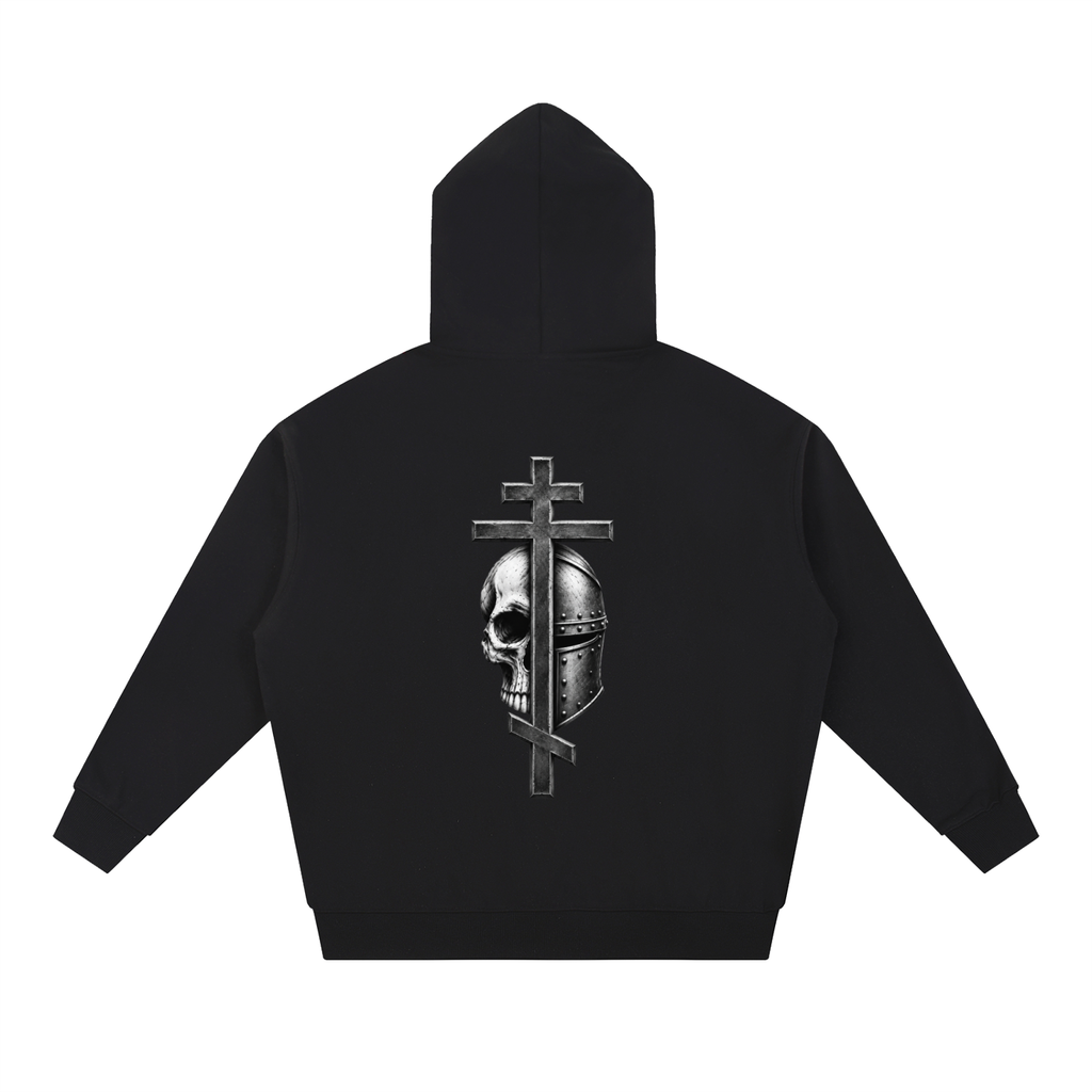 Byzantine Cross logo Heavyweight Hoodie