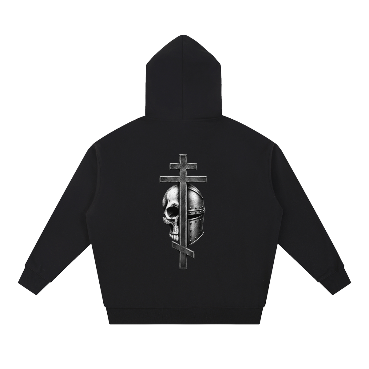 Byzantine Cross logo Heavyweight Hoodie