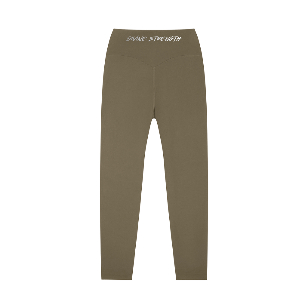 High-Waisted Emblem Yoga Leggings
