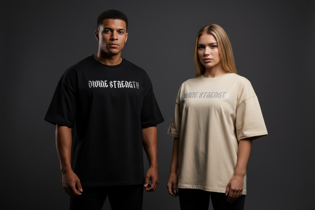 Comeback Story Drop Tee — Front Facing Lifestyle