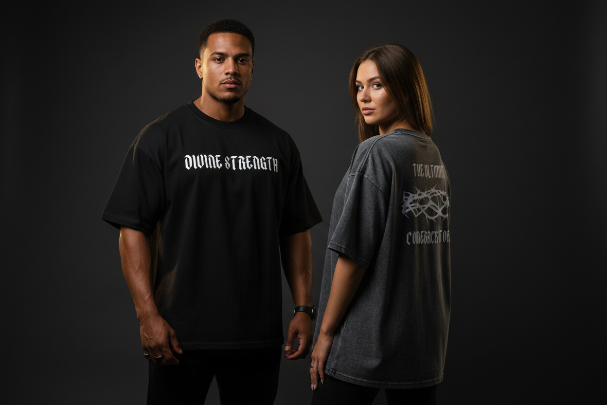 Comeback Story Drop Tee — Man & Woman Lifestyle