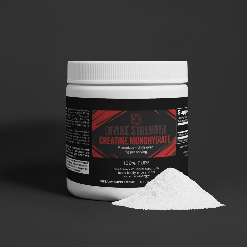 Creatine Tub with Powder