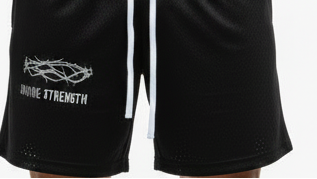 Crown of Thorns Shorts - Full Outfit