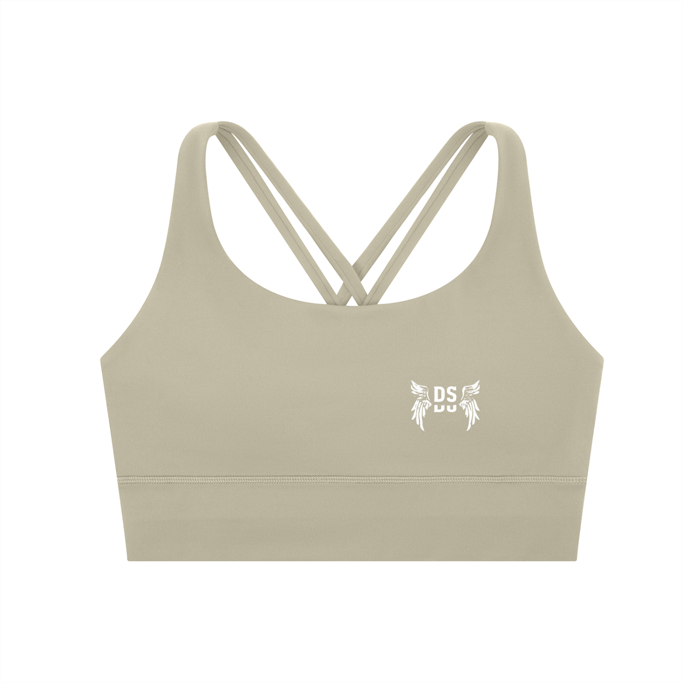 Emblem Strappy Criss-Cross Sports Bra