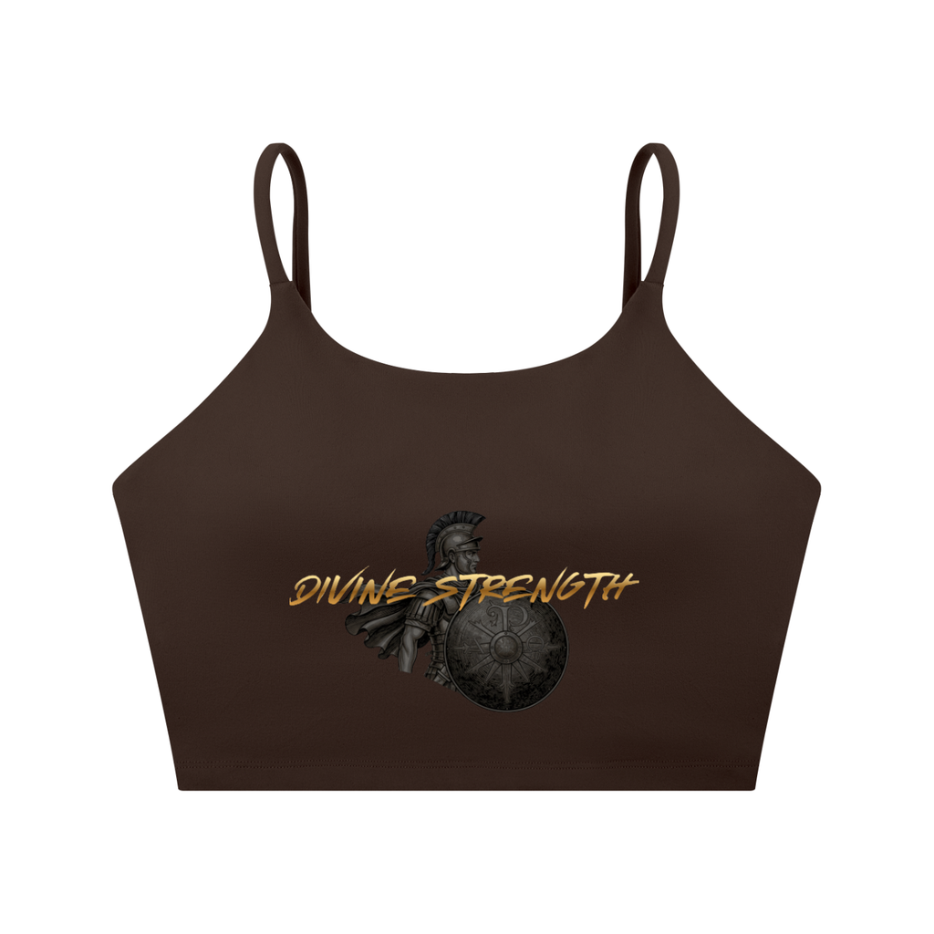 Battle Ready Spaghetti Strap Yoga Sports Bra