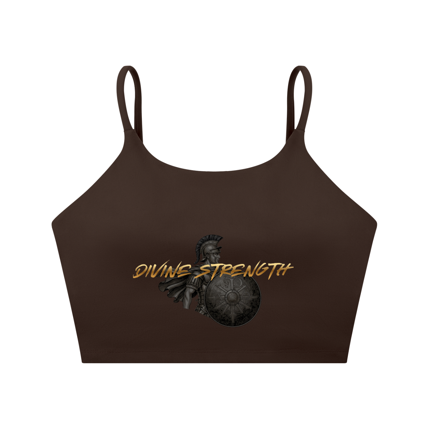Battle Ready Spaghetti Strap Yoga Sports Bra
