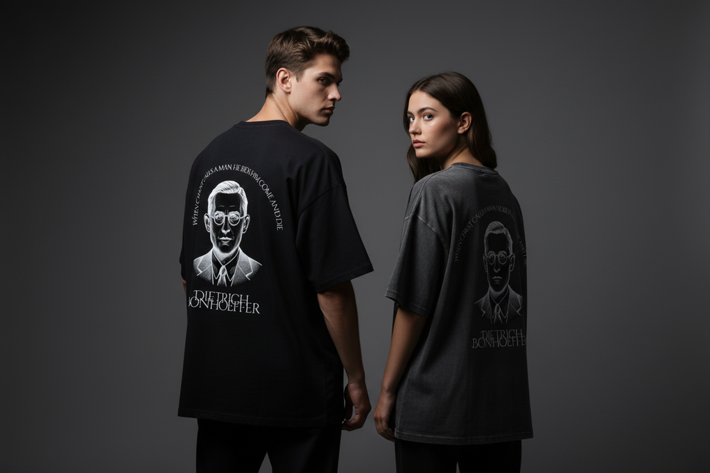 DIETRICH BONHOEFFER Drop Tee — Back