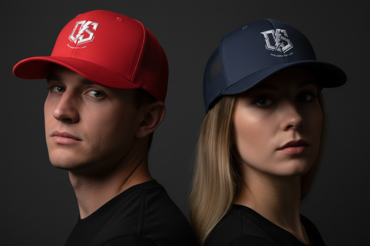 Disruptors Snapback — Red & Navy