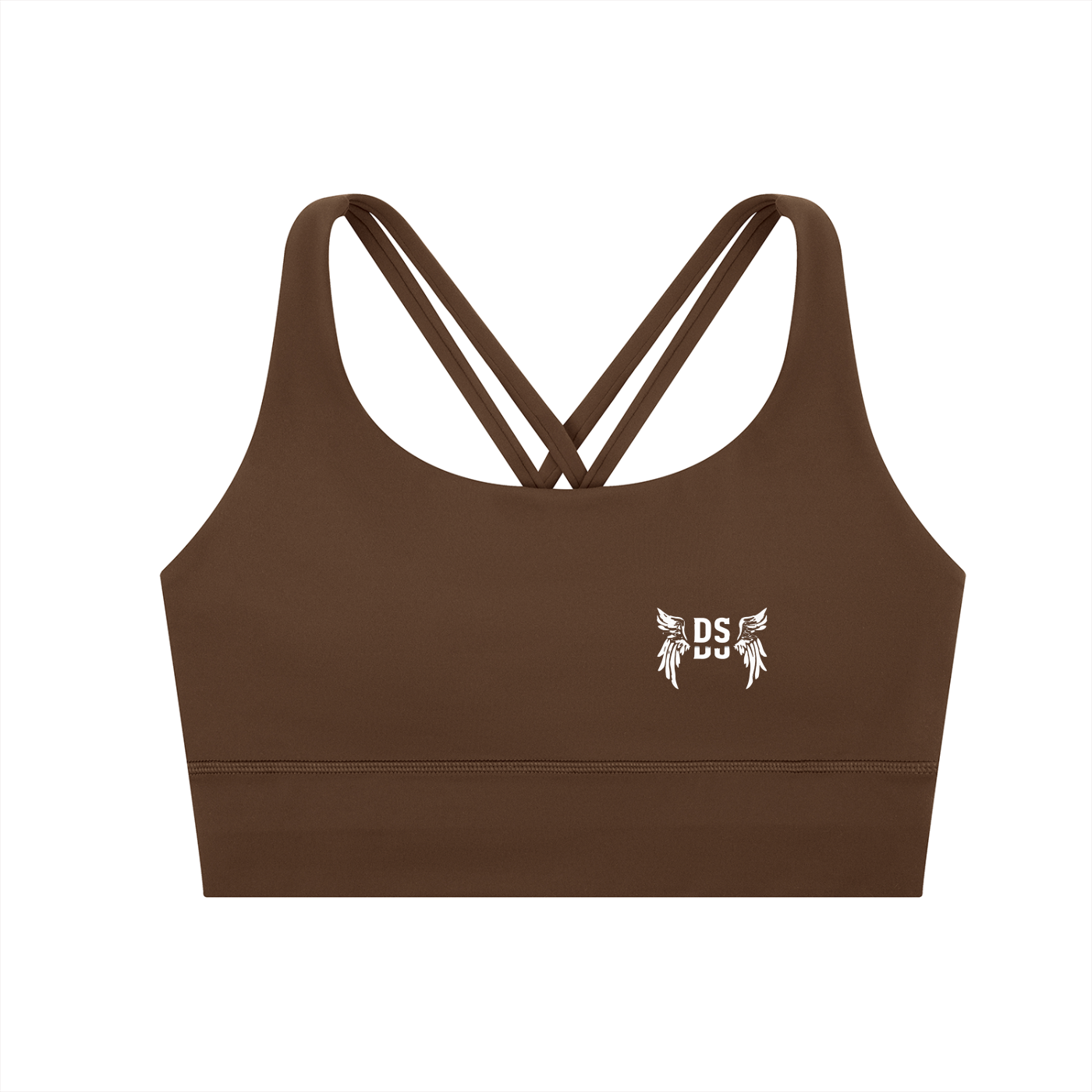 Emblem Strappy Criss-Cross Sports Bra