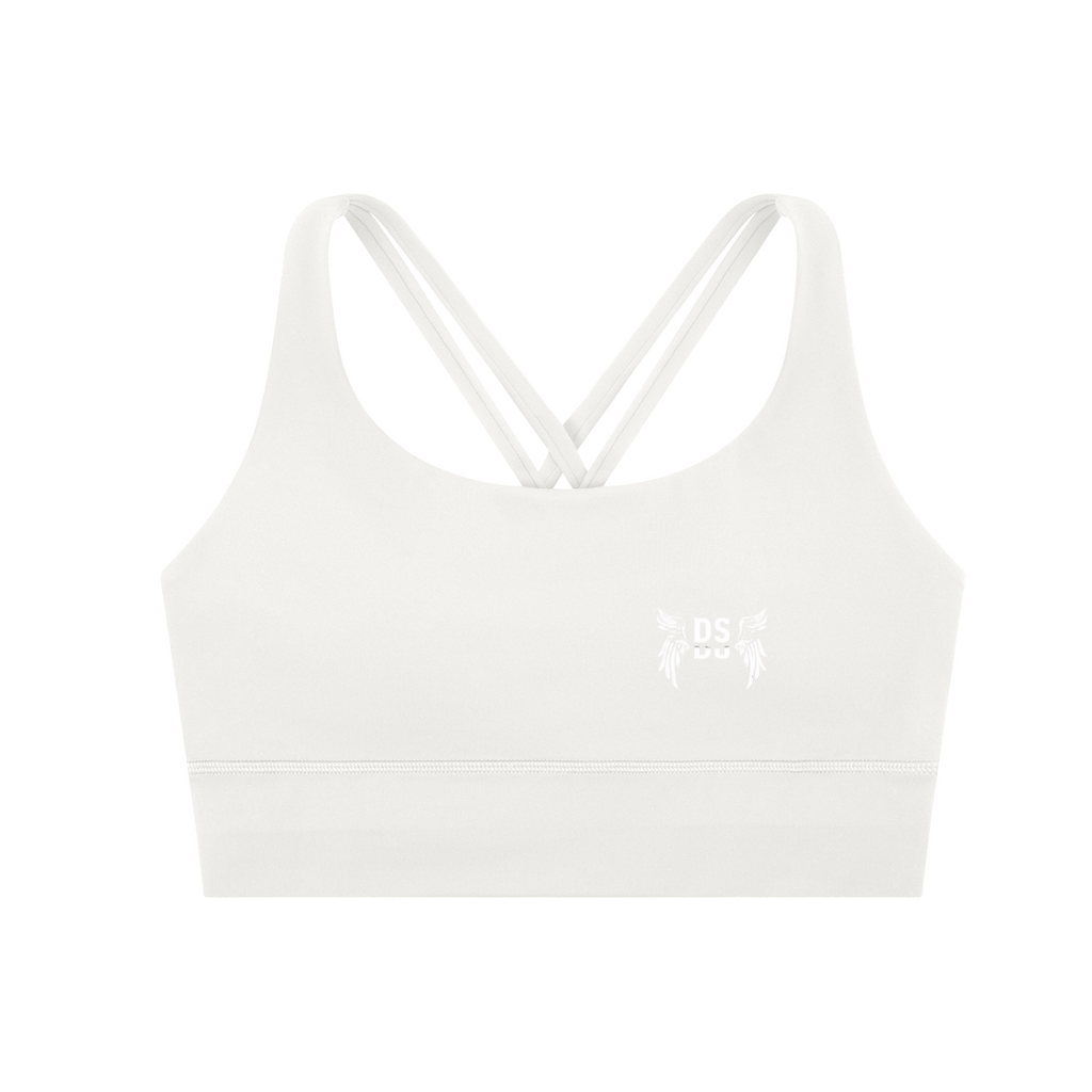 Emblem Strappy Criss-Cross Sports Bra
