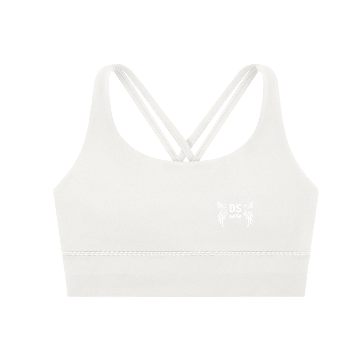 Emblem Strappy Criss-Cross Sports Bra