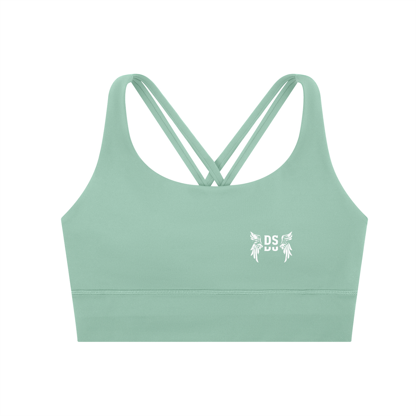 Emblem Strappy Criss-Cross Sports Bra