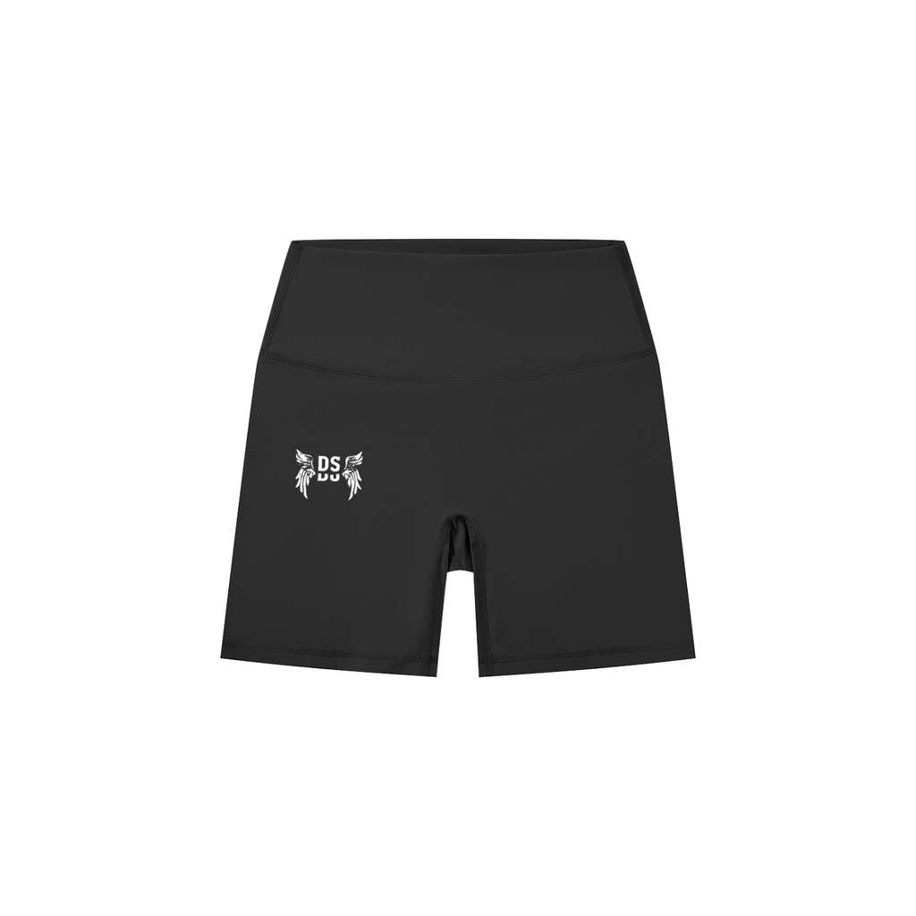 Women's Emblemed High-Waisted Biker Shorts