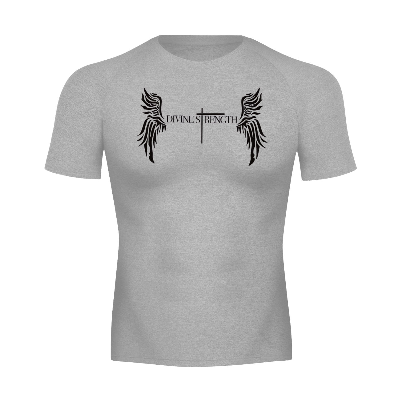 Compression Shirt Black Logo