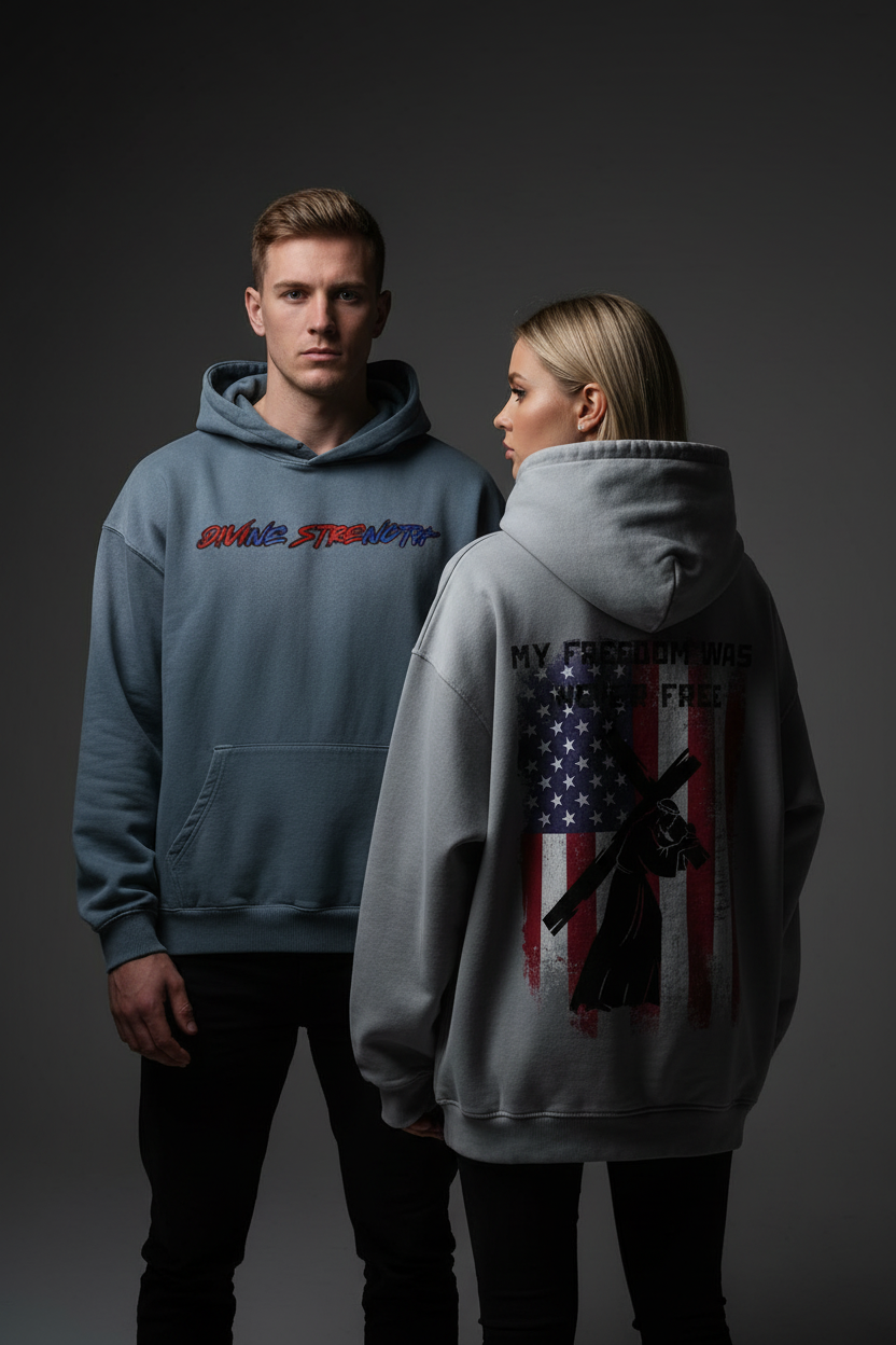 Freedom Hoodie — Back Detail