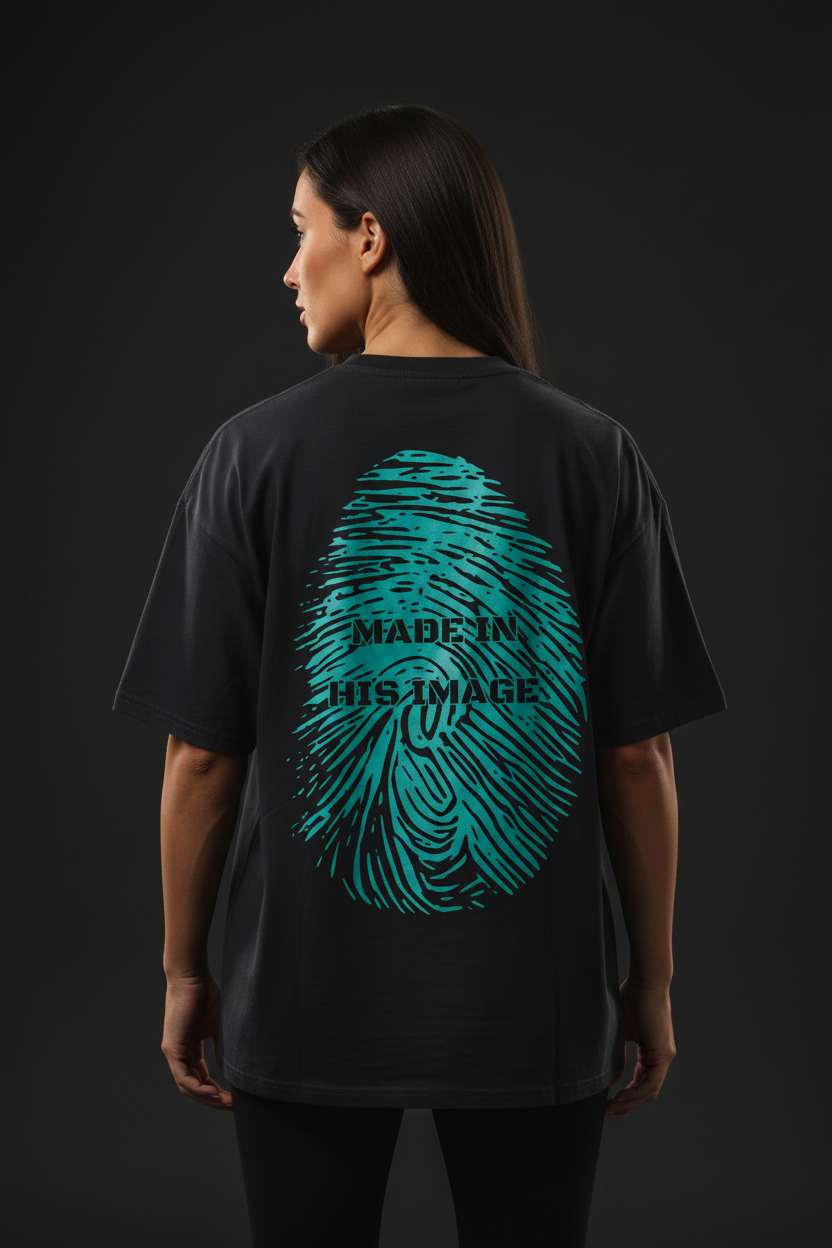 Made in His Image Drop Tee - Woman