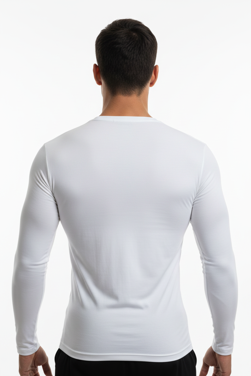 Performance Long Sleeve T-Shirt – Back (Blank)
