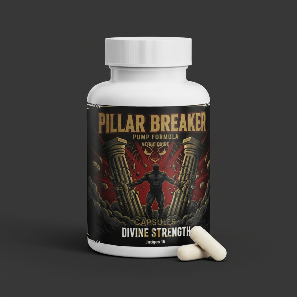 Pillar Breaker Bottle with Capsules