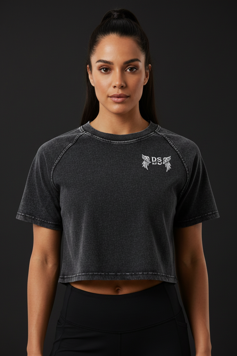 Repent Crop Tee - Front