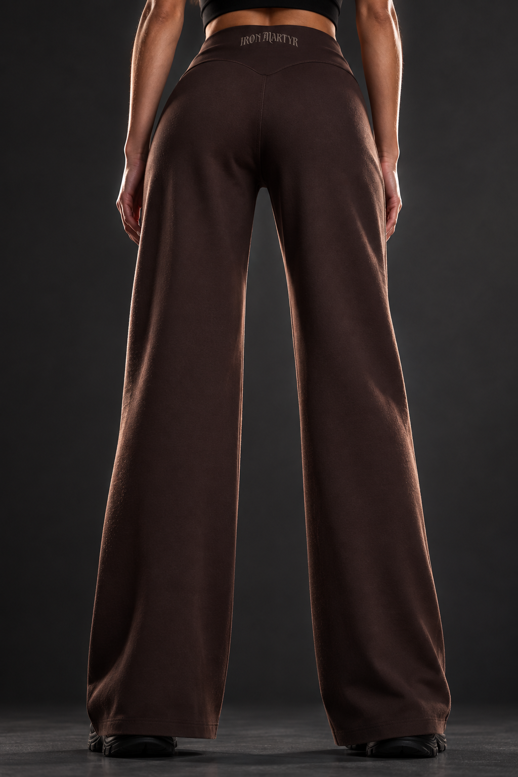Straight Leg — Brown Waistband