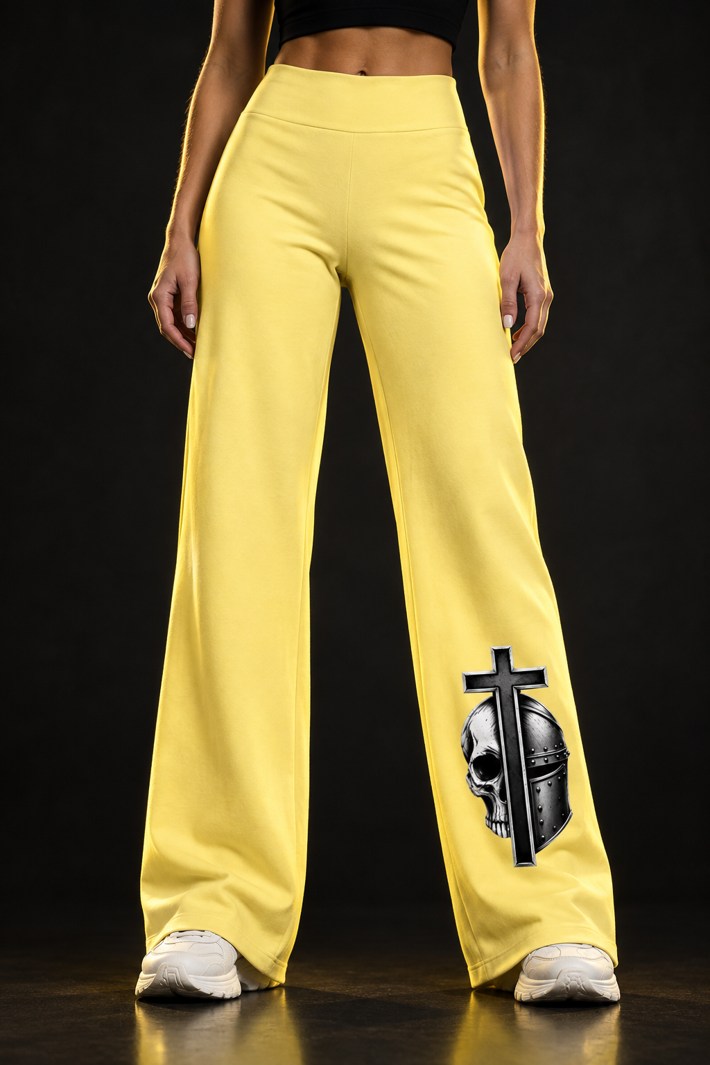 Straight Leg — Yellow Leg Graphic