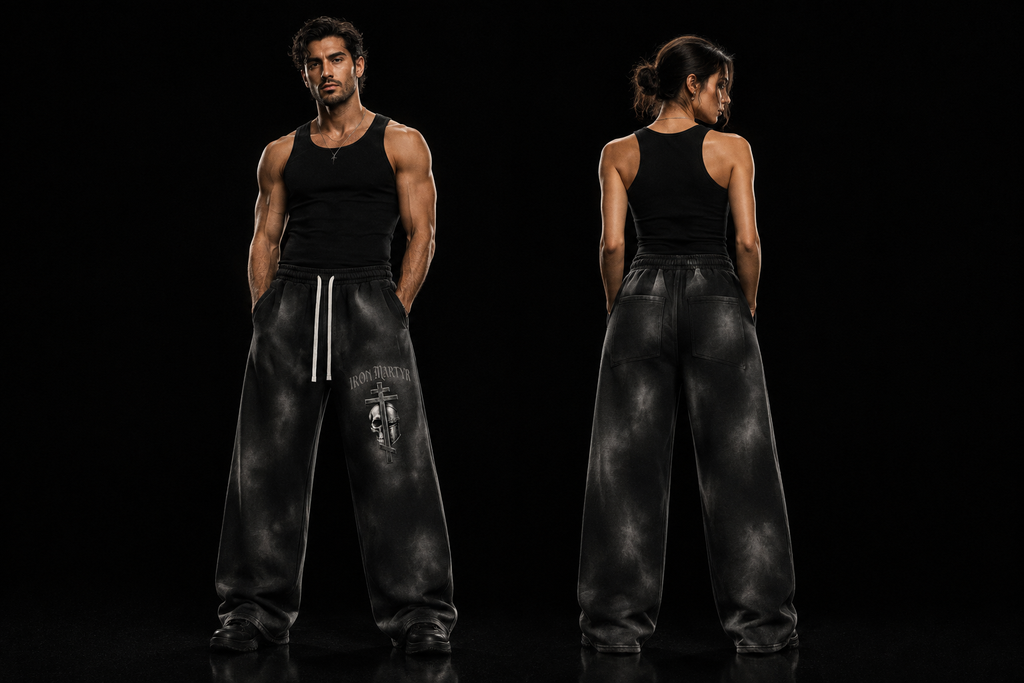 Sunfade Sweatpants — Black Duo