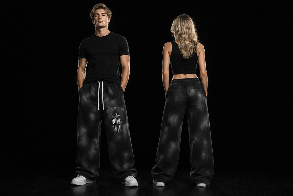Sunfade Wide Leg — Black